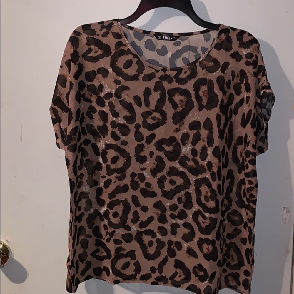 Leopard blouse